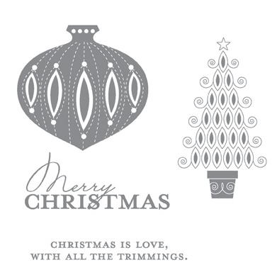 Contempo Christmas Stamp Set 